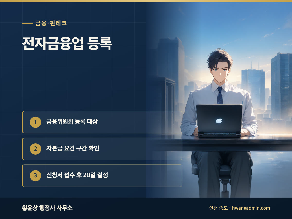 전자금융업 등록 안내 이미지
