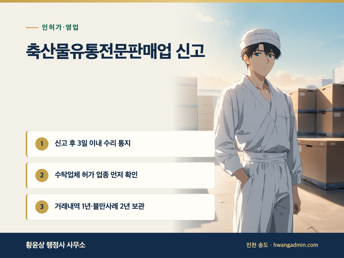 축산물유통전문판매업 신고 안내 이미지