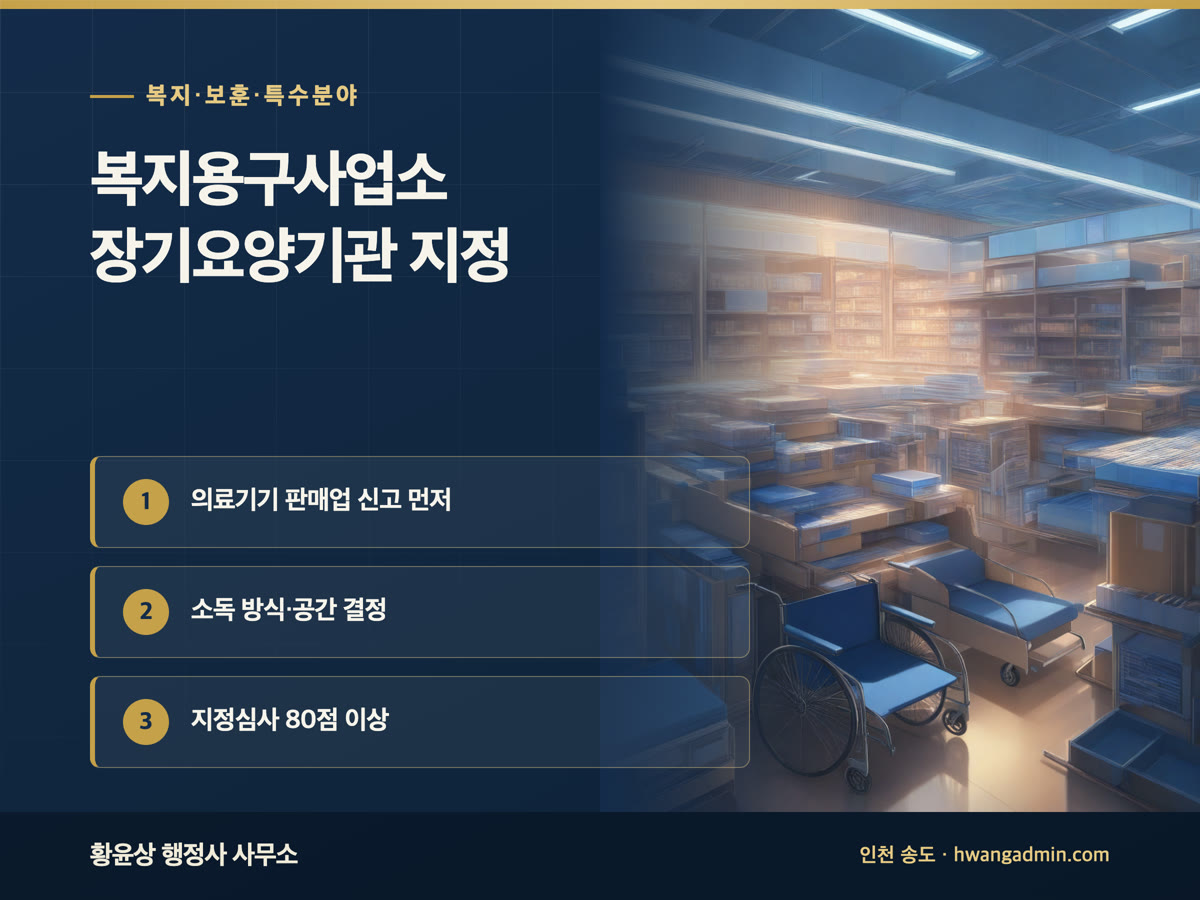 복지용구사업소 설립 안내 이미지